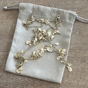 EUC Kendra Scott Gold Bella Necklace